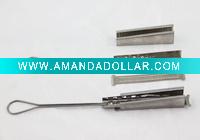 Drop wire clamp