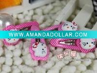 HelloKitty Baby BB Child clip hairpin clip bow clip side clip