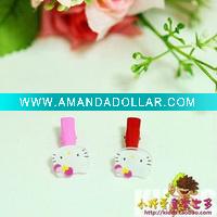 HelloKitty Baby BB Child clip hairpin clip bow clip side clip