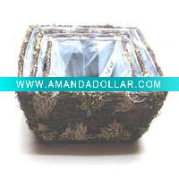 Wholesale Grass moss flower pot