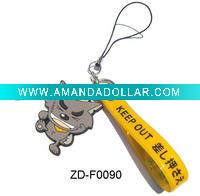 Wholesale Soft PVC mobile phone hanger / cell phone hanger