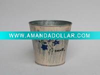 Wholesale 2011 New tin flower pots for garden