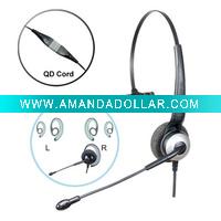 Comfortable, durable, and lightweight Convertible telephone Headset
