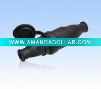 European rubber socket with plug