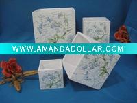 spring terracotta flower pots