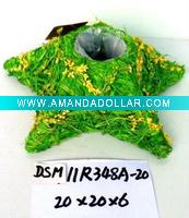 Handmade grass flower pot