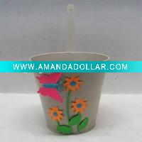 Wholesale metal flower pot( new shape)