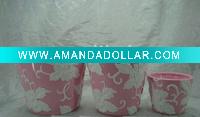 pottery flower pot