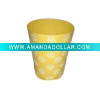 zinc flower pot