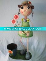Wholesale garden flower pot, metal