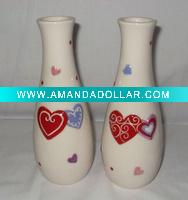 Valentine ceramic flower pot