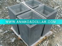 Wholesale Blue limestone--flower pot
