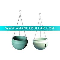 Wholesale China supplier chlorophytum Plastic hanging flower pot