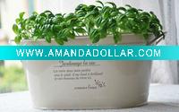 Wholesale flower pot,metal oval tub