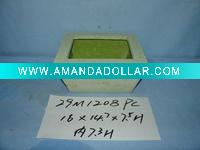 square polystone flower pot 29M1208