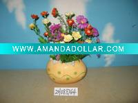 Ceramic flower pot