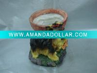 Wholesale Polyresin flower pot for home and garden