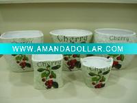 Wholesale Cherry decal(CMYK) for terracotta flower pots