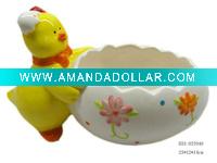 Ceramic easter flower pot garden planter