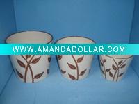 Flower Pot-Leaves