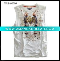 Wholesale White Men's Vest