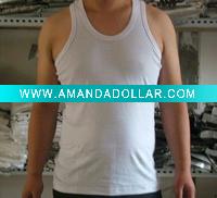 Wholesale advertising vest men's cotton vest waistcoat
