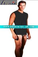 Wholesale New Sexy Black Knitted Male Vest