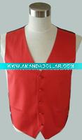 Wholesale fashion men's polyester waistcoat