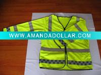 Wholesale green reflectiv vest