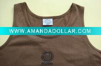 Wholesale sleeveless cotton vest for army