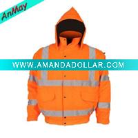 2011 style men's reflective jacket with different sizes