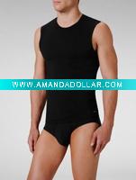 Wholesale stock garment Men's vest