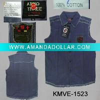 Wholesale stock men cotton vest/men sleeveless vest stocklots