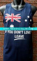 printed men's singlet