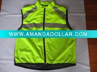 green reflectiv vest
