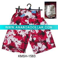 100% polyester Men's Beach Shorts Stock, new products