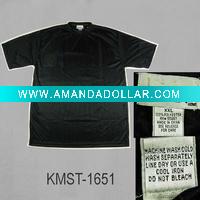 stock O-neck polyester men's T-shirt