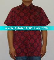 Wholesale 100% silk fabric men's shirts