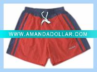 men's beach woven cotton shorts
