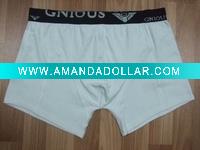 plain white men's boxer shorts