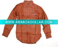Wholesale 0.5USD men's shirt stock