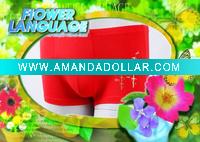 Wholesale Soft Men's Red Shorts