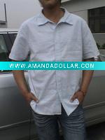 Wholesale men's short-sleeved shirt