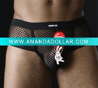 Wholesale Mesh Trunk Shorts Briefs Underwear Sexy Men's Boxers
