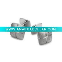 Wholesale men's shirt Metal cufflink button