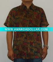 Wholesale silk fabric shirts garments