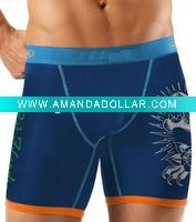 Wholesale 2011Hot sale Cotton spandex new style mens underwear boxer shorts