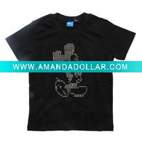 Wholesale black t-shirt
