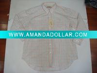 Wholesale men's shirt(stock shirt,men's shirt,stock garment)