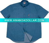 Wholesale latest men's denim shirts